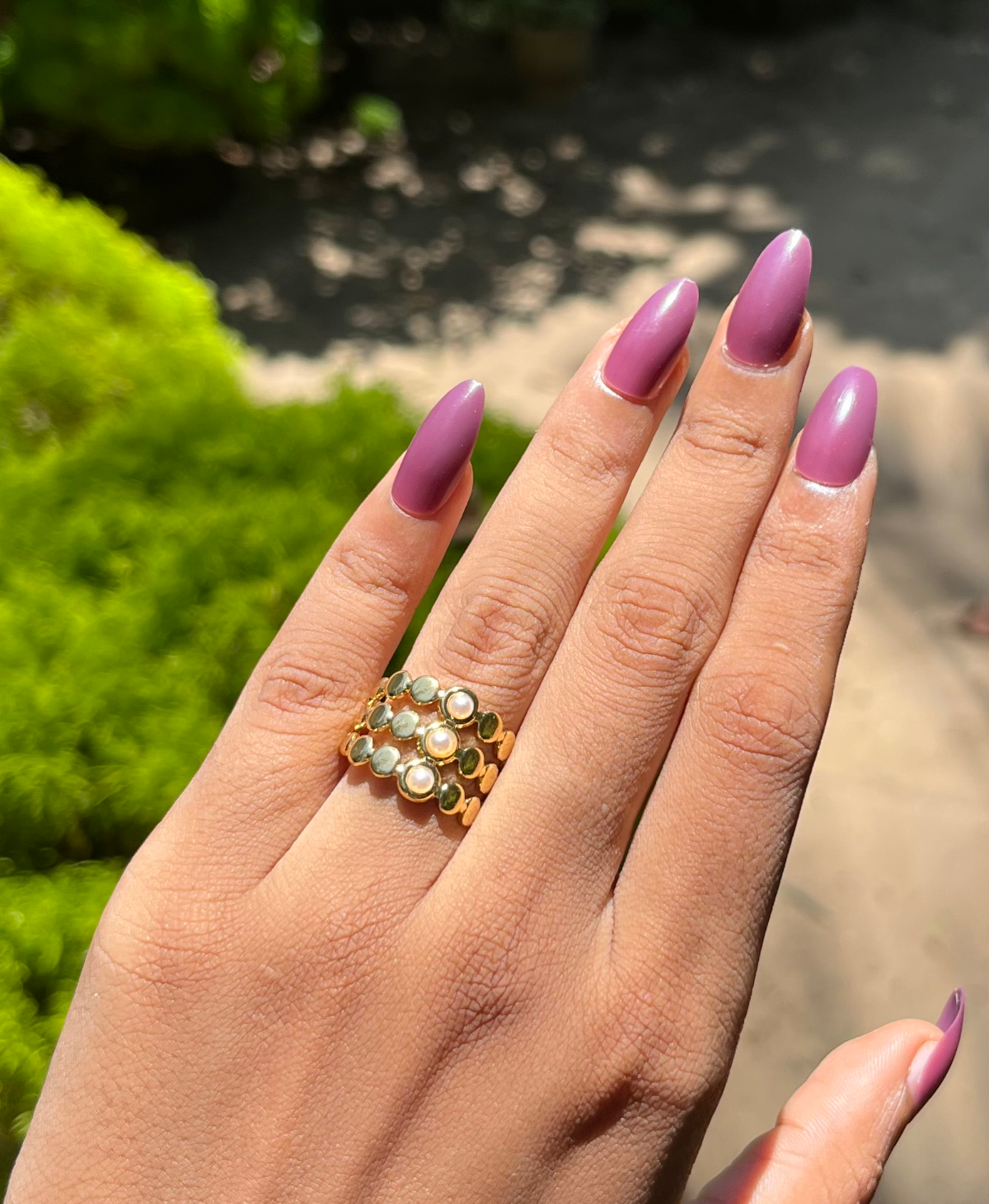 Bold muse ring