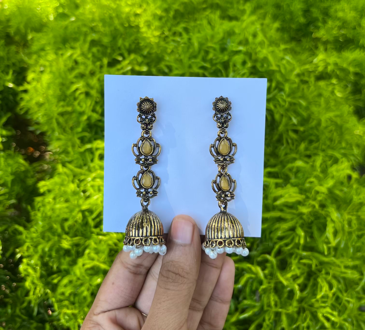 Long jumka lotus
