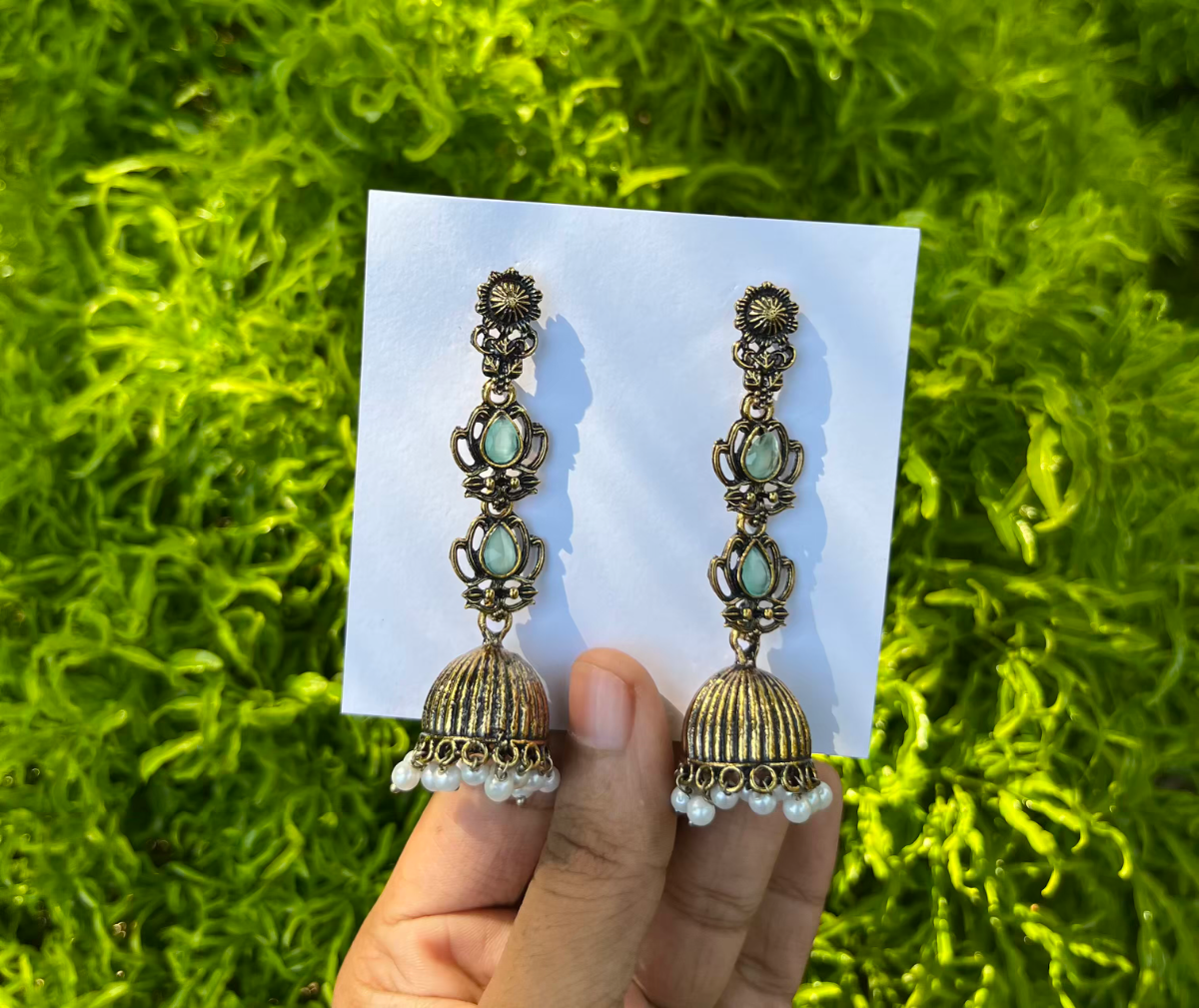 Aqua green lotus