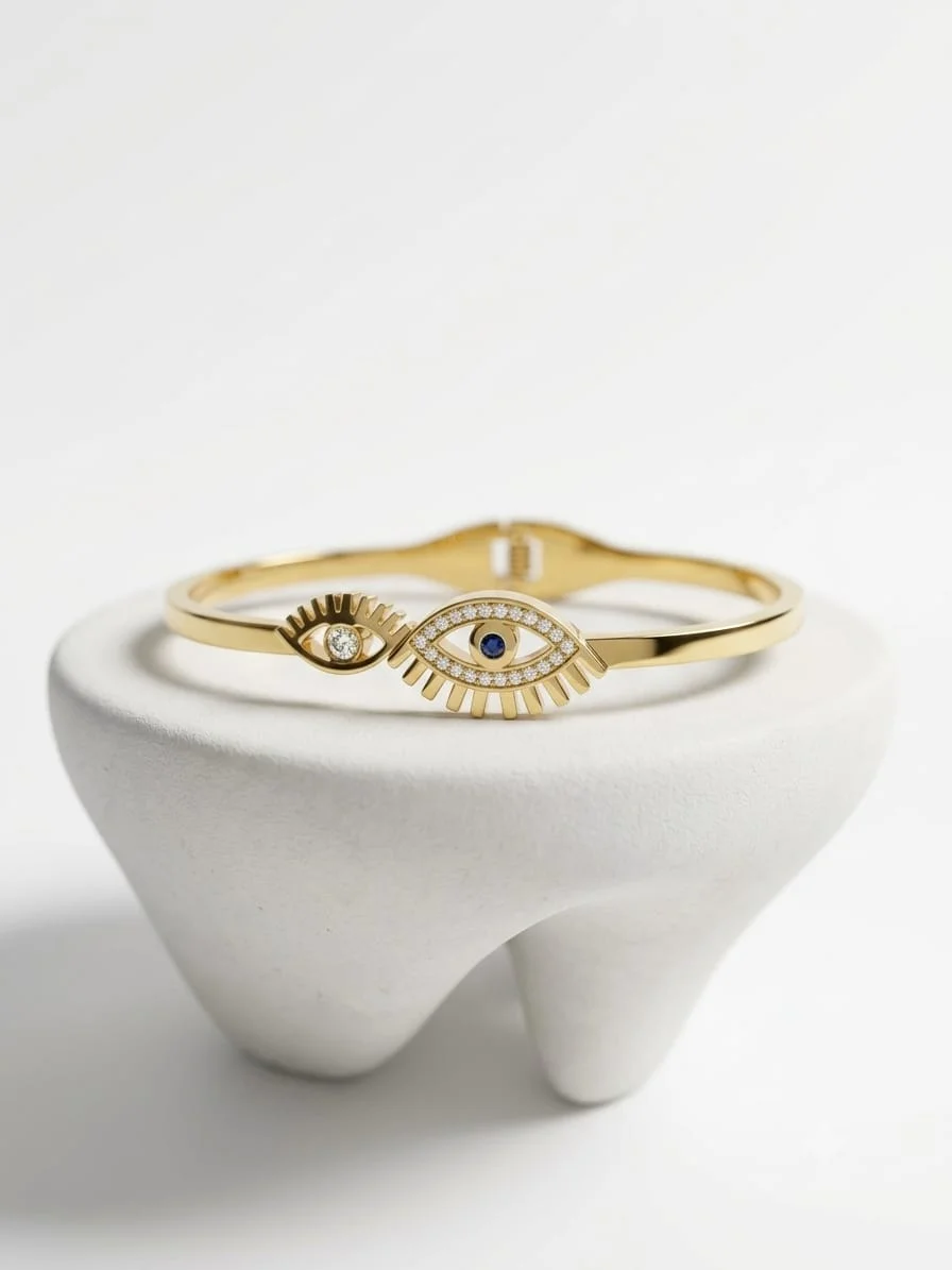 Evil eye bangle 