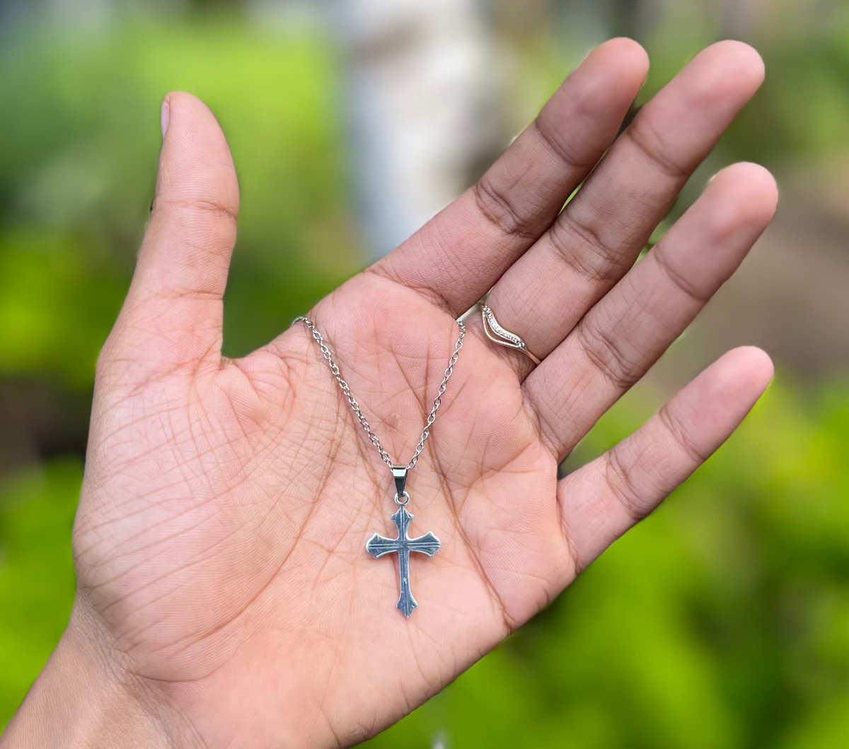 Silver cross