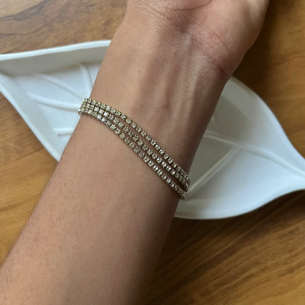 3 layer bracelet