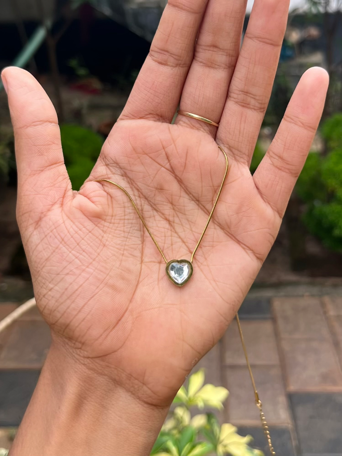 Glassy heart